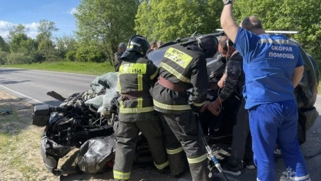 Под Гороховцом легковушка столкнулась с фурой: пострадал 1 человек