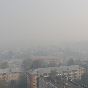 Владимирцы показали на фото и видео окутанный густым смогом город