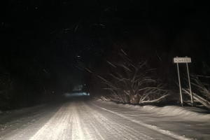 Село на трассе под Владимиром погрузилось во тьму