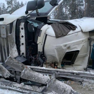 Во Владимирской области в аварии на М-7 Волга погиб дальнобойщик