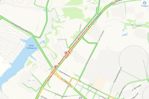 Во Владимире Пекинка встала в 2-километровой пробке