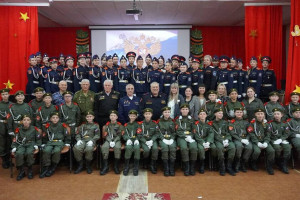 Во Владимирской области впервые открыли кадетский класс Росгвардии