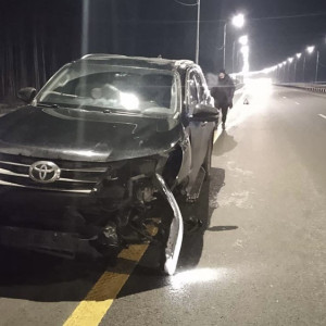 На М-12 во Владимирской области иномарка попала в ДТП