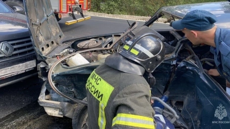 В Киржачском районе столкнулись 3 машины