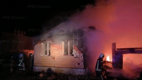 В Муроме частный дом загорелся из-за короткого замыкания