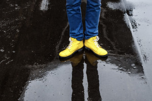 Во Владимире на Белоконской из-под земли забил «горячий фонтан»