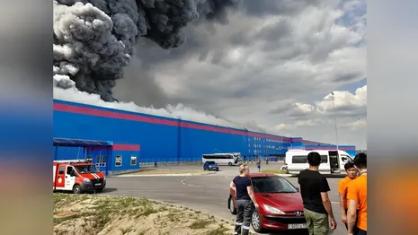Владимирские посылки сгорели на складе Ozon в Подмосковье