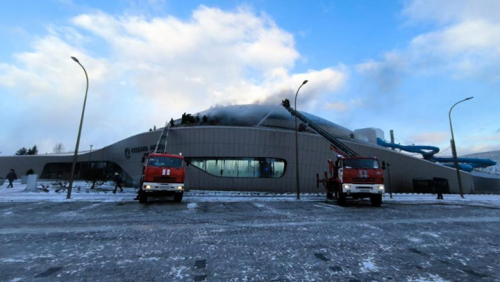 Стала известна предварительная причина пожара в аквапарке в Суздале