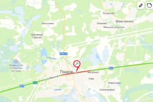 В Покрове трассу М-7 сузили до двух полос из-за возобновившегося ремонта
