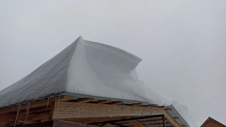 Владимирскую область за ночь замело снегом