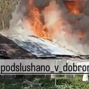 Во Владимире загорелись гаражи