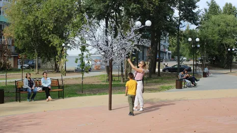 В Коврове сквер на Комсомольской оборудуют ливневой канализацией