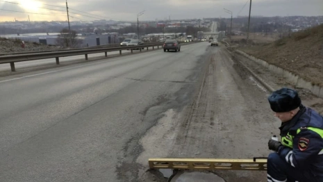 На федеральной трассе во Владимире нашли огромные ямы