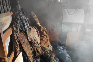 Пожарные вытащили из огня жителя Мурома
