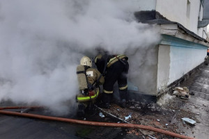 В Муроме в оздоровительном центре сгорела сауна