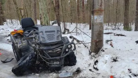 Трое подростков разбились на квадроцикле в Камешковском районе