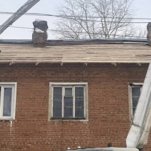 В Киржаче восстановили рухнувшую крышу 2-этажного дома