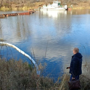 Клязьму близ Владимира загрязнил дизельный земснаряд