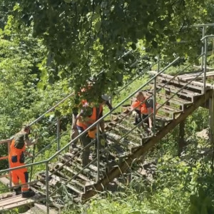 Во Владимире отремонтируют 7 городских лестниц