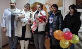 Во Владимирской области беженка из ДНР родила ребенка