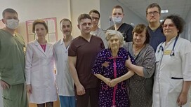 В Муромской ЦРБ поставили на ноги 96-летнюю пациентку