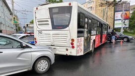 Во Владимире снова произошло ДТП с автобусом
