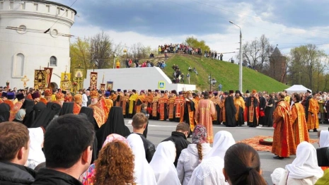 Центр Владимира перекроют из-за встречи Благодатного огня