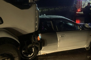 В Собинском районе пассажирка иномарки погибла в ДТП с большегрузом