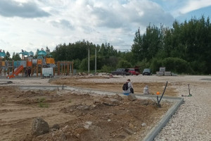 Подрядчики не осилили сквер на Всесвятской в Юрьевце