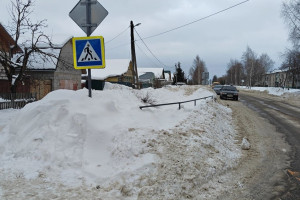 В Юрьев-Польском чиновник попал под административное дело из-за снежных завалов 