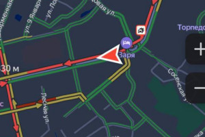 Во Владимире из-за ДТП на «Заре» выросла пробка