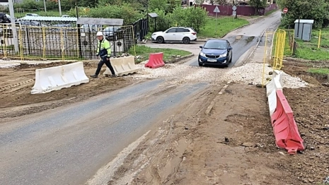 Во Владимире дорогу от ДТЮ до Пушкарской открыли на неделю раньше