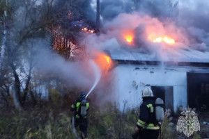 Во Владимирской области за сутки сгорели 2 бани