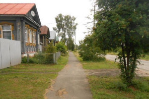 Во владимирском поселке появились тротуар и освещенная дорога  