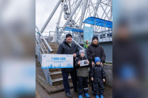 На колесе обозрения в Центральном парке Владимира прокатился миллионный посетитель