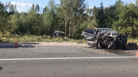 В Киржачском районе женщина погибла в ДТП с двумя иномарками