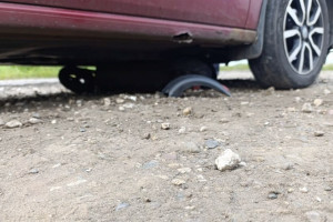 В Юрьев-Польском районе иномарка сбила 13-летнего мальчика на самокате