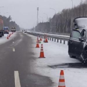На М-12 во Владимирской области столкнулись BMW и фура