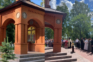 В Гороховецком районе освятили часовню Богоявления