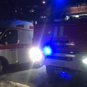 На пожаре в Муроме спасли двух человек