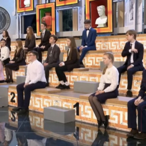 Школьники из Владимирской области приняли участие в съемках «Умниц и умников»