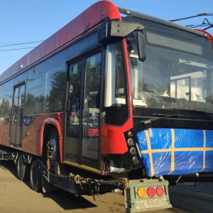 Во Владимир приехали новые троллейбусы с валидаторами