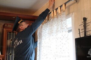 В квартирах семей бойцов СВО из Владимира установили пожарные извещатели