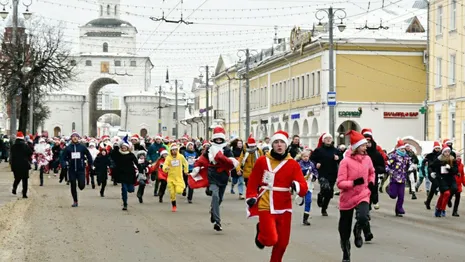 Во Владимире перекроют центр города для забега Дедов Морозов и Снегурочек