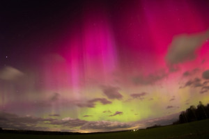 Полярное сияние раскрасило небо над Владимирской областью 