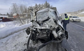 В Ковровском районе 58-летний водитель ГАЗели погиб после ДТП с фурой
