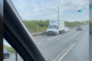 Под Владимиром на мосту в Загородном произошли сразу две аварии