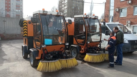 Во Владимир приехали 3 подметальные машины