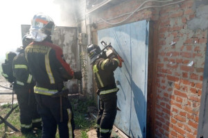 К пожару с сараями во владимирском микрорайоне Оргтруд могли быть причастны дети
