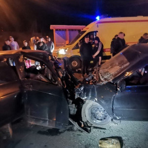 Во Владимире ночная погоня закончилась лобовым столкновением